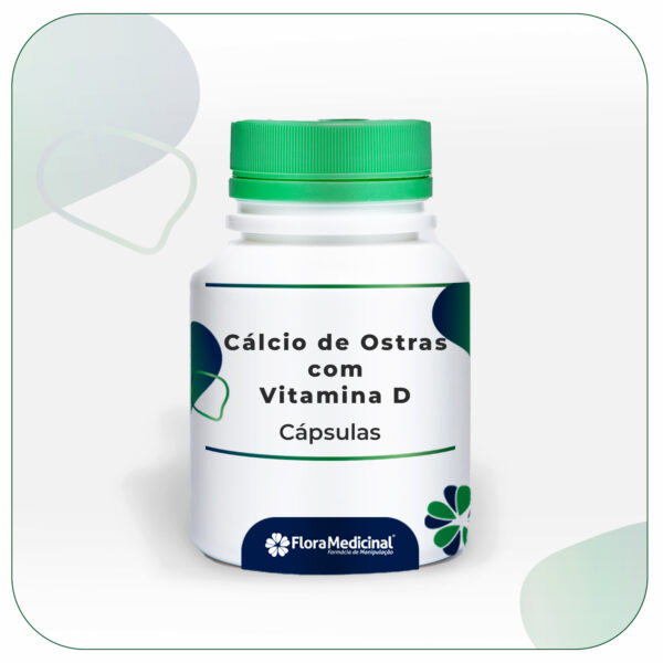 Cálcio de Ostras com Vitamina D