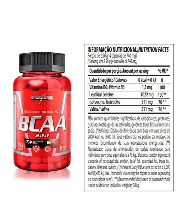 BCAA 211 Integralmédica BCAA 211 Integralmédica