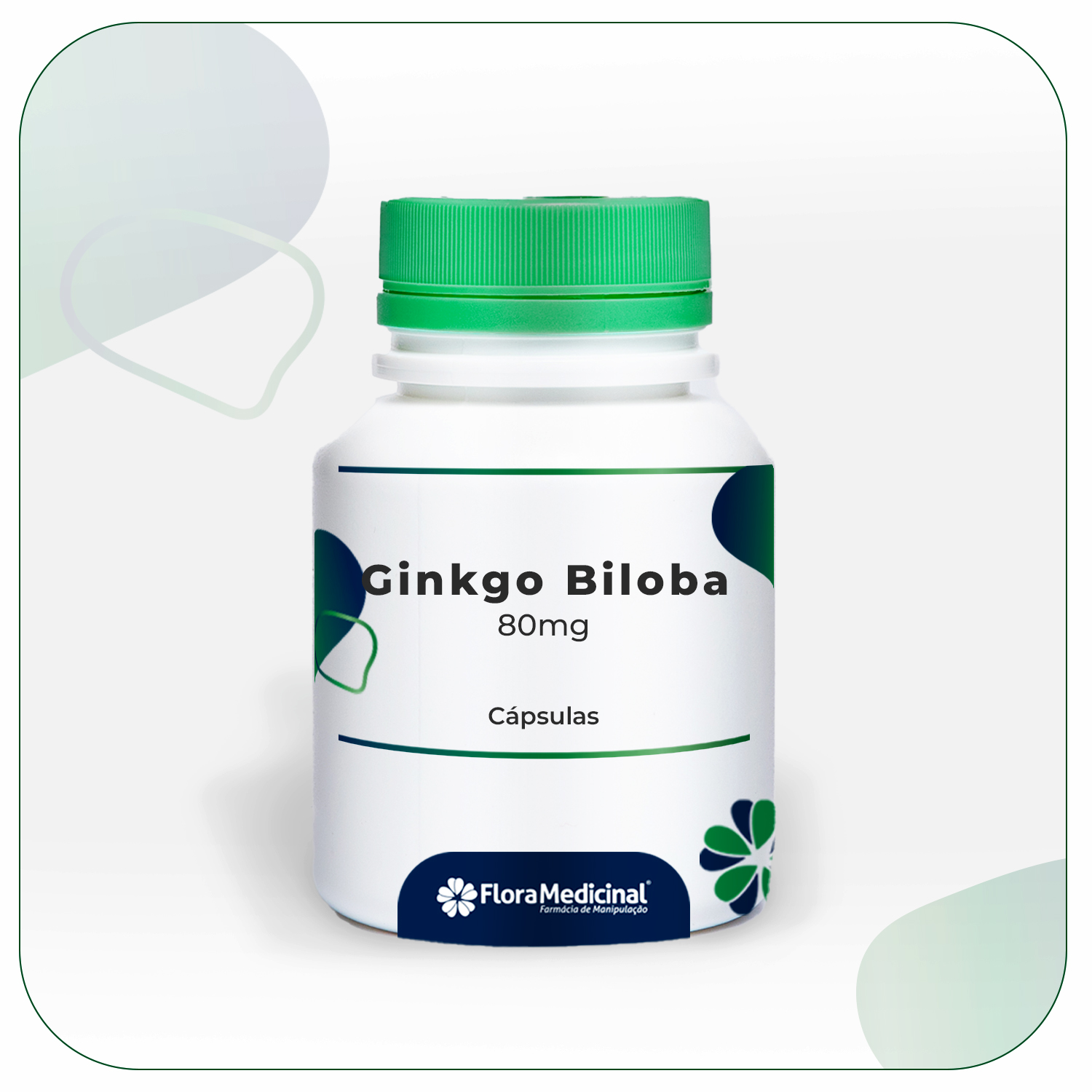 Ginkgo Biloba 80mg 120 doses - Flora Medicinal